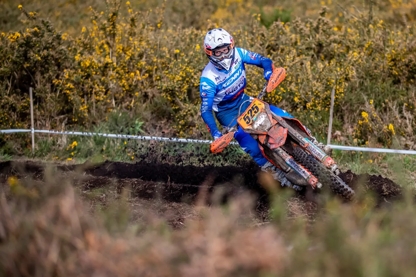 Yann Dupic en course lors de l'EnduroGP du Portugal 2025